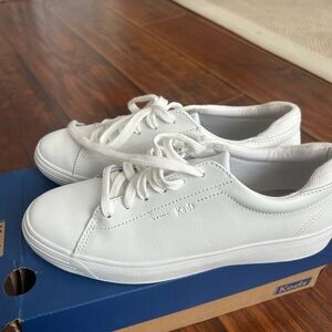 KEDS - white leather sneakers